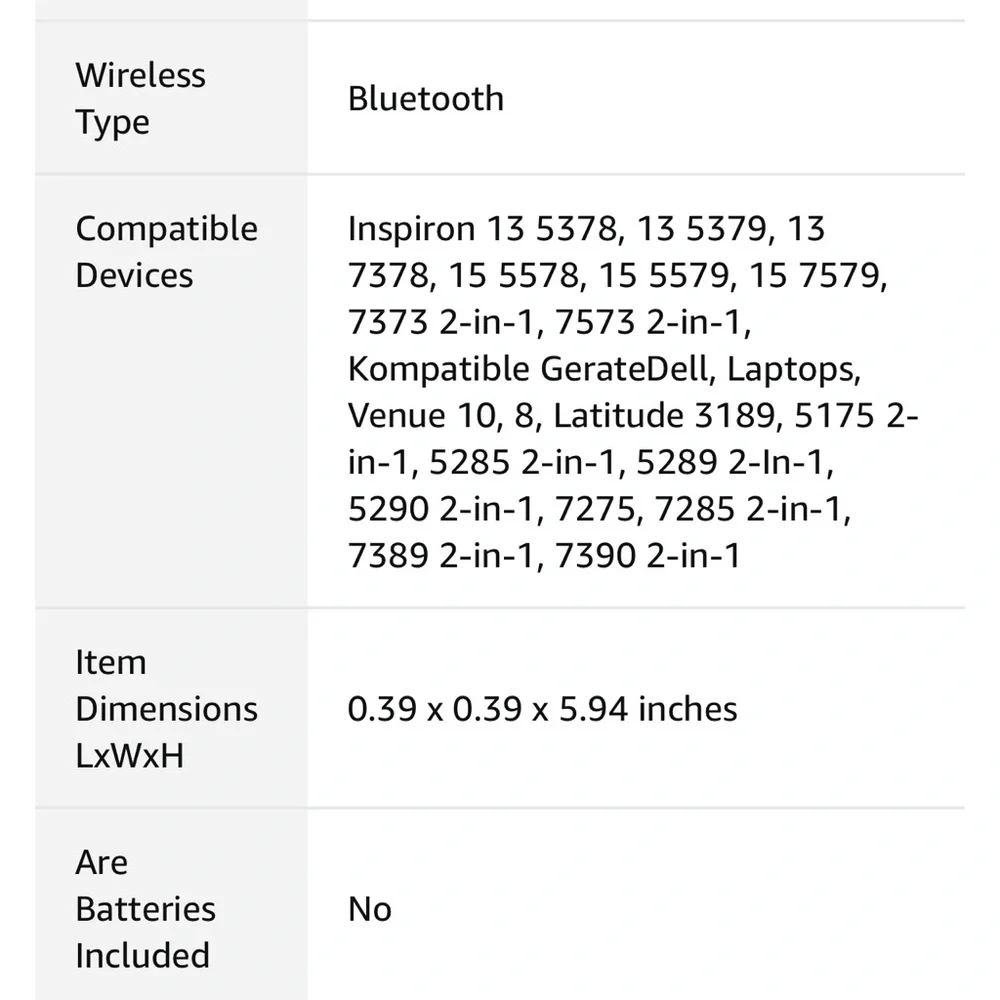 Dell Bluetooth Pen